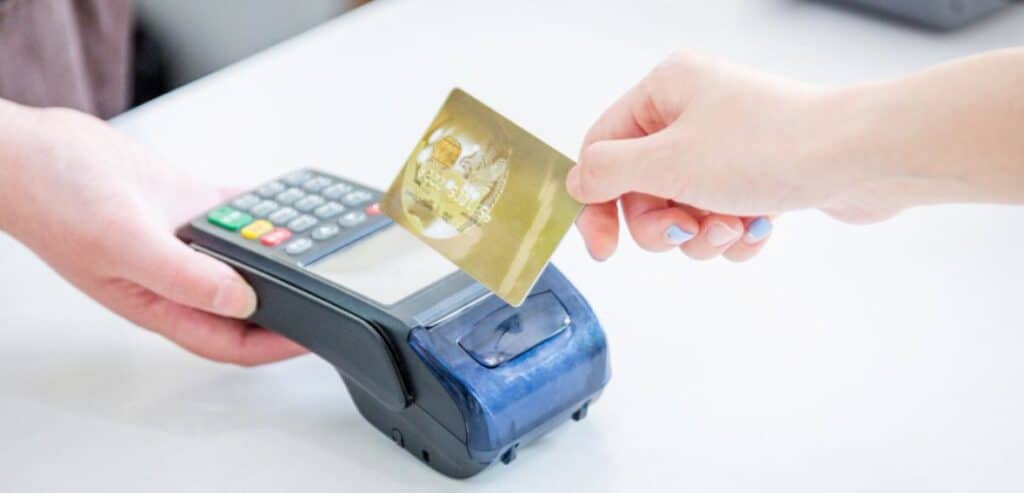 Credit card transaction