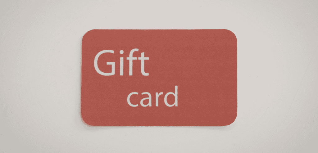 Role of Gift Cards